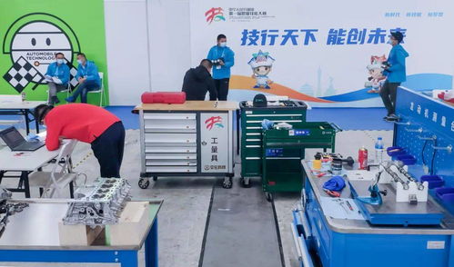 艾倫教育科技產品亮相第一屆全國技能大賽，為大賽提供全方位技術保障